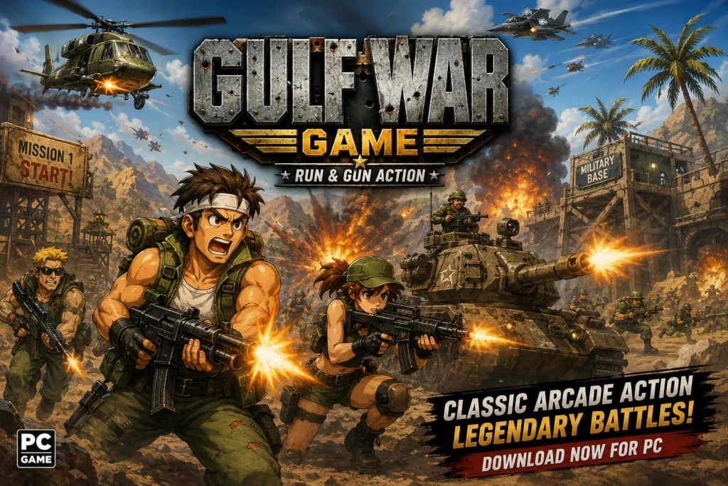 Download Gulf War Game for PC gameplay hero image